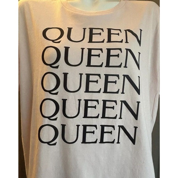 Black History Month Adult Legendary Rootz Short Sleeve Queen T-Shirt - Pink NWT - Picture 2 of 11